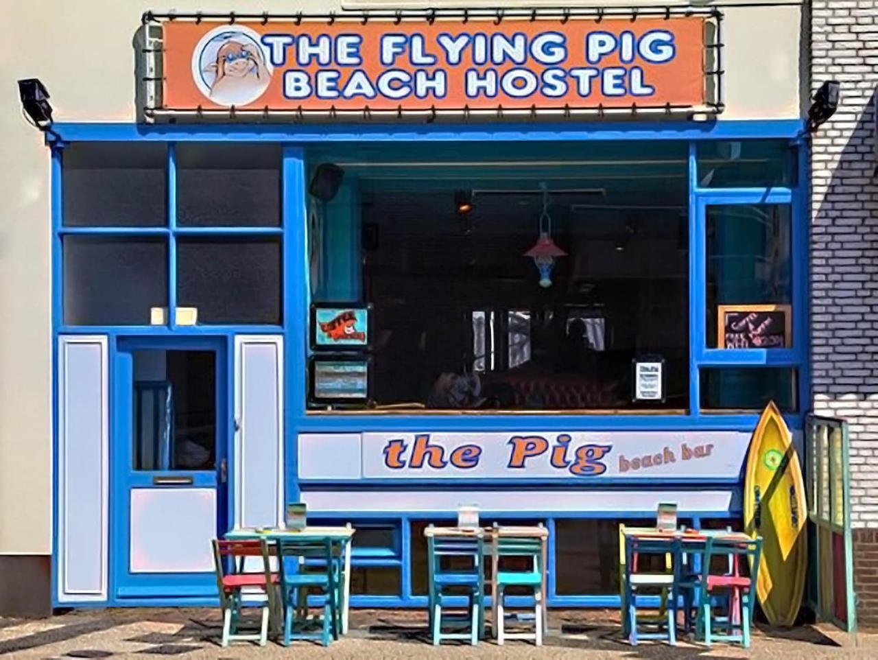The Flying Pig Beach Hostel, Ages 18 - 40 诺德韦克 外观 照片